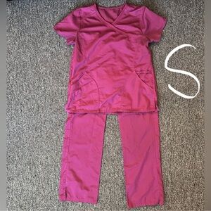 Maroon Scrubstar Set